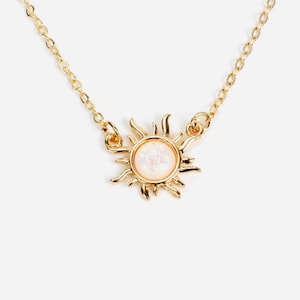 Tangled Sun Necklace