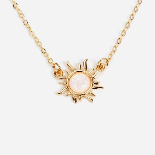 Tangled Sun Necklace
