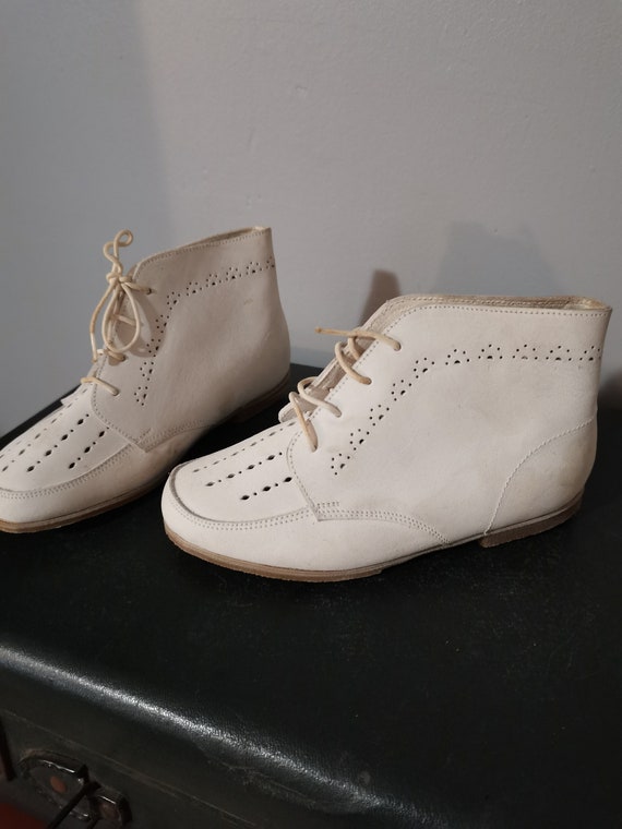 Vintage 1950s baby child shoes dead stock - image 3