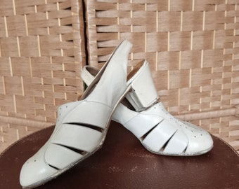 Scarpe vintage anni '30 FR37 UK4 US6