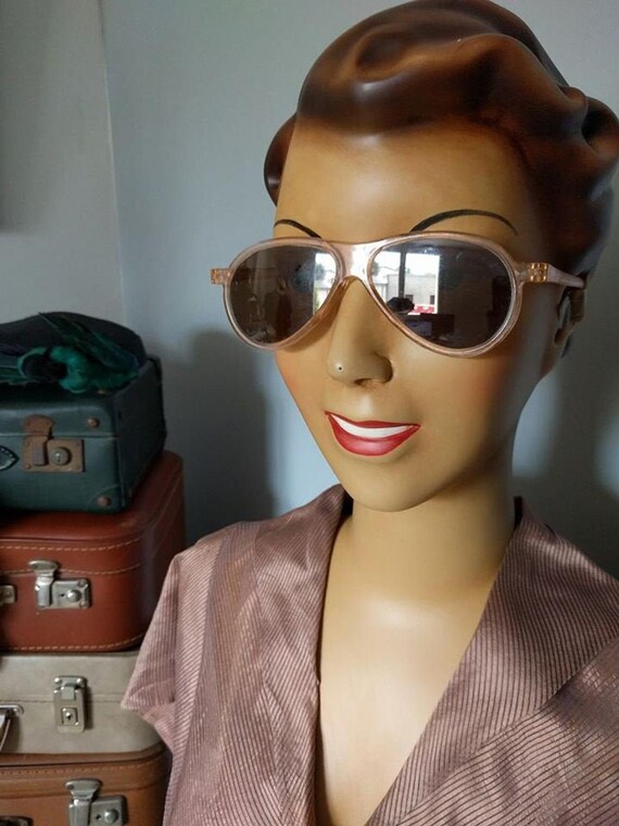 Vintage Dead stock 1930s 1940s celluloid sunglasse