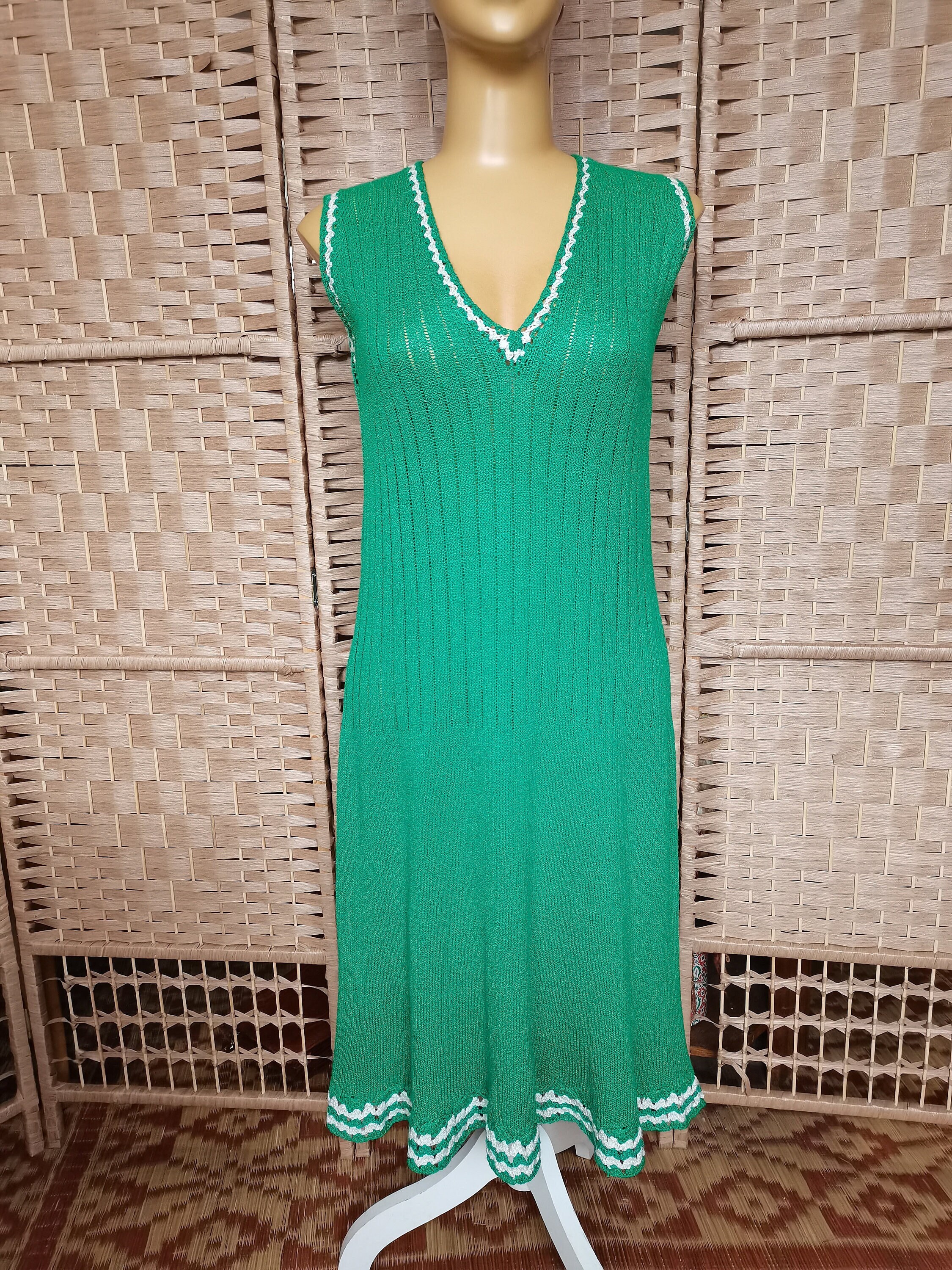 Vintage 1980s Does 1920s 1930s Knit Dress Size S - Etsy Vintage 1980s Does 1920s 1930s Knit Dress Size S - Etsy