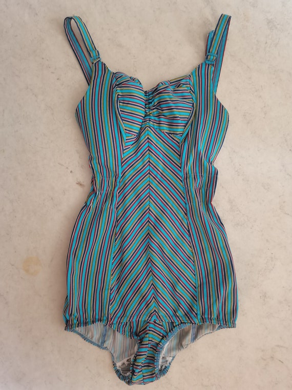 Vintage 1940s 1950s bikini swimsuit swimming baths