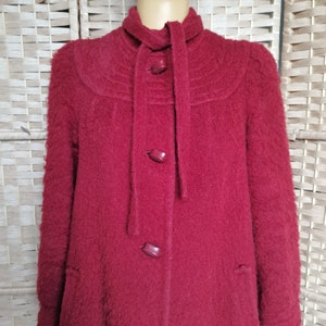 Vintage 1970s does 1930s wool coat Size S