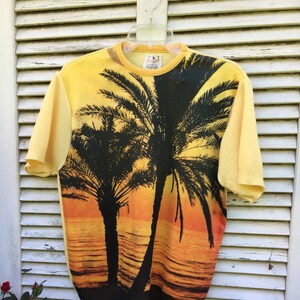 Mactaggart 100% Polyester Mens Pullover Palm Tree Shirt - Etsy