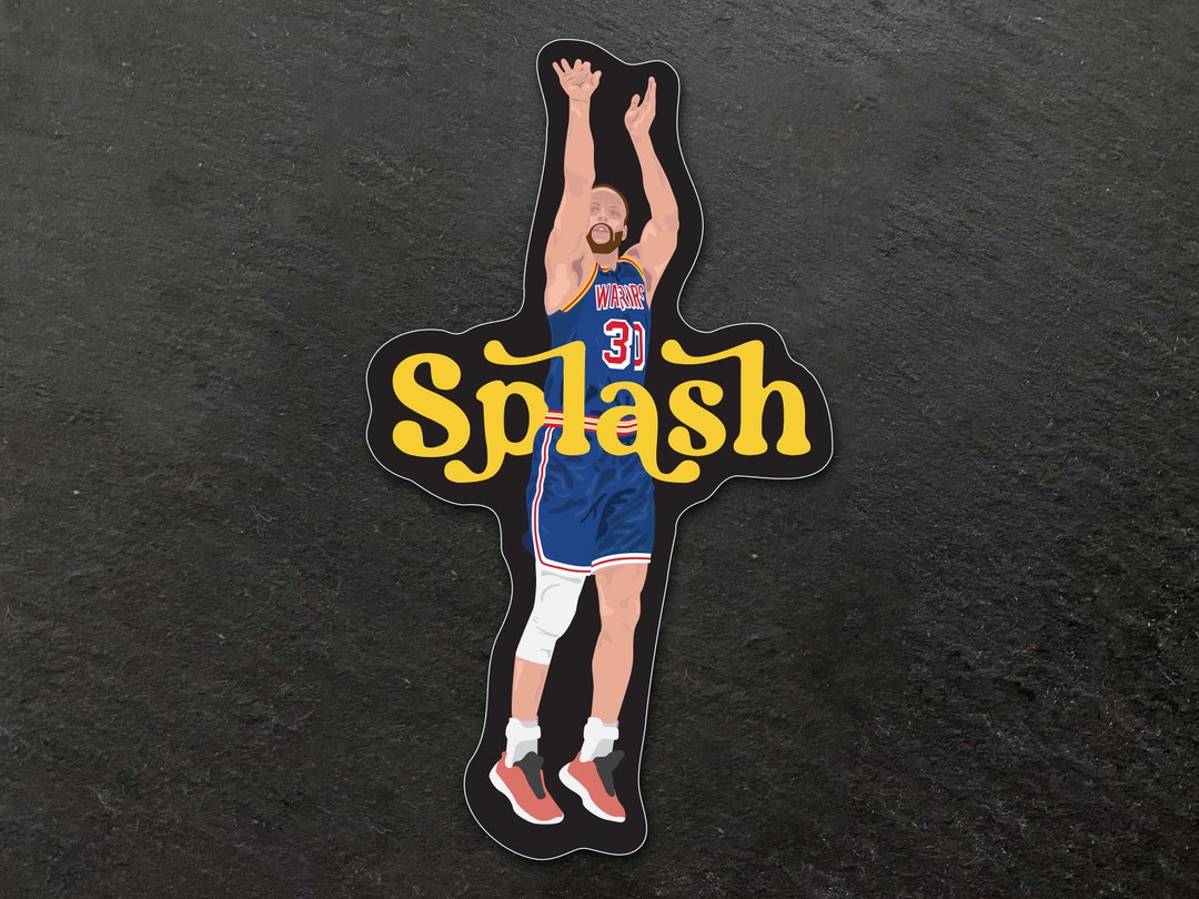 Steph Curry Splash Brothers Golden State Warriors Basketball Sticker - Etsy