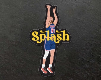 Steph Curry Splash Brothers Golden State Warriors Basketball Sticker