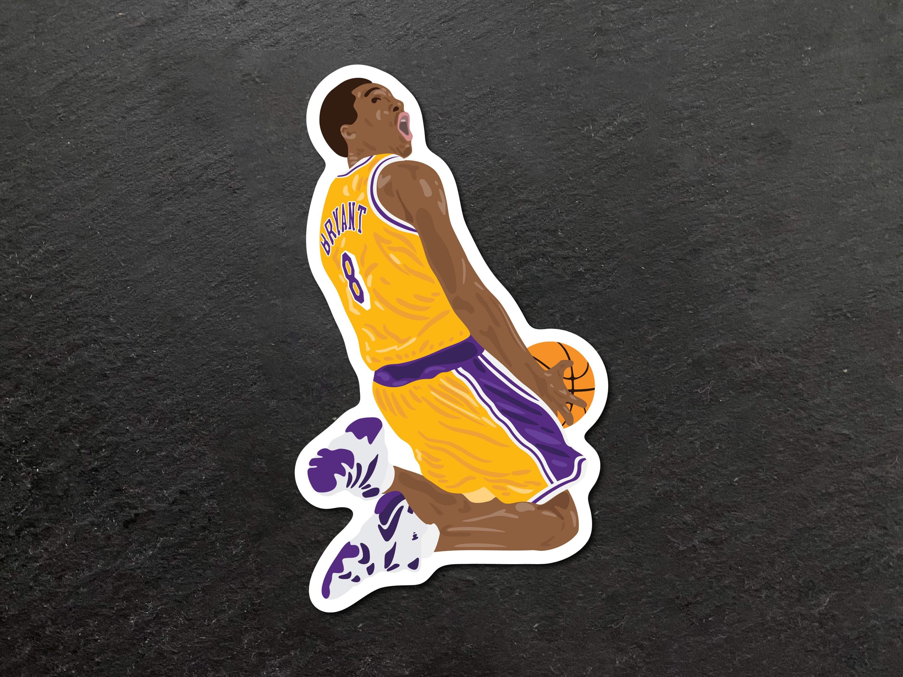 FANMATS Los Angeles Lakers Matte Decal Sticker