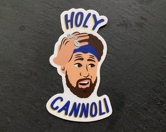 Klay Thompson Holy Cannoli Golden State Warriors Basketball Vinyl Sticker