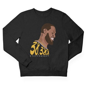 LeBron James Los Angeles Lakers 38,388 Points NBA All-Time Scoring Leader Unisex Crewneck Sweatshirt