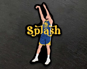 Klay Thompson Splash Brothers Golden State Warriors Basketball Sticker