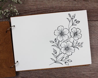 Artist Sketchbook Custom-Hardcover Spiral Notebook-Personalized Journal for Women-Refillable Journal Blank Pages-Book of Shadows Witchcraft