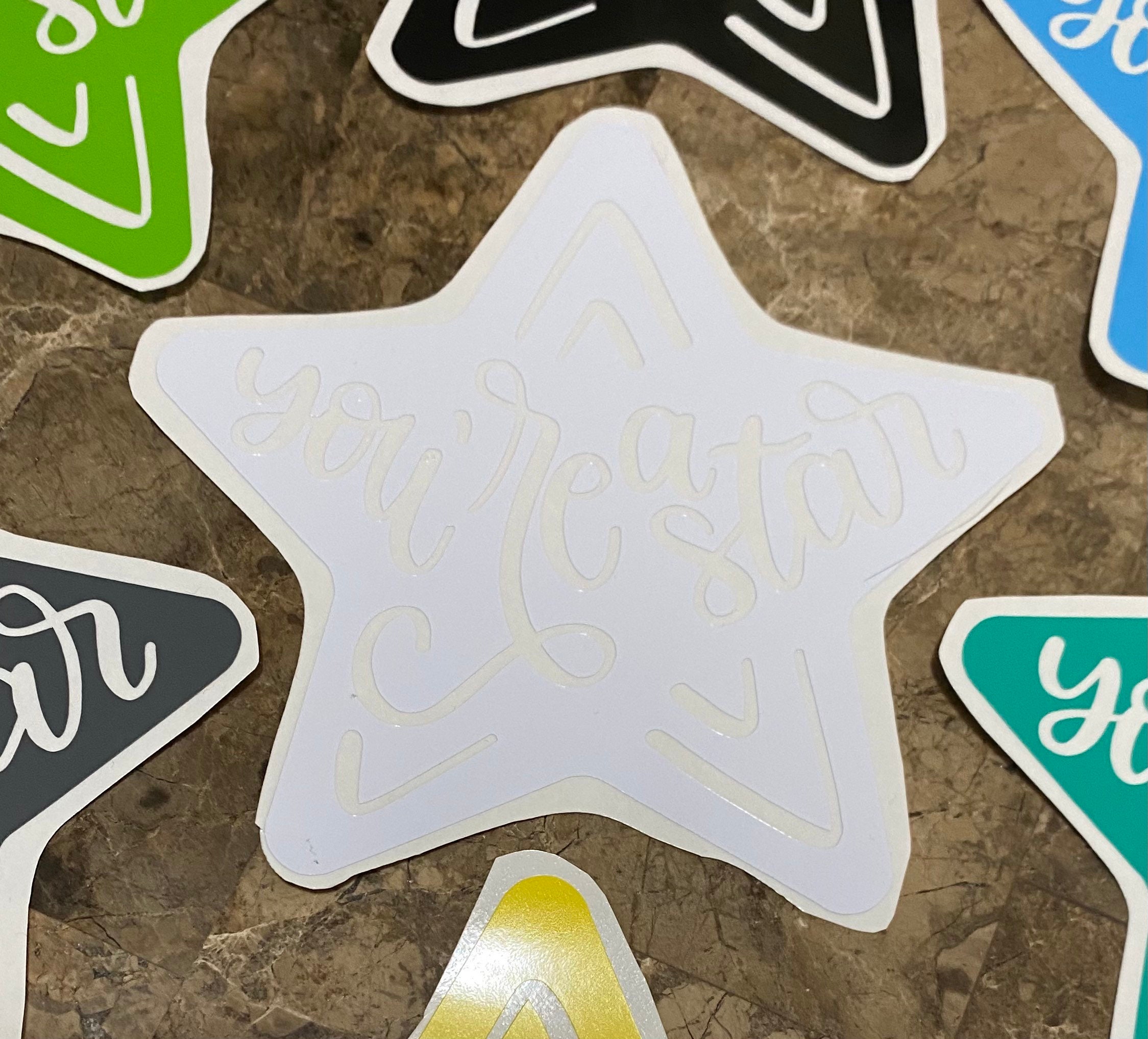 Star Car Decal - You’re a Star - Bumper Stickers - Sticker - Permanent ...