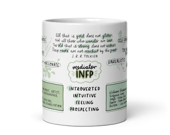 INFP Personality Type Mug | Perfect gift for your introverted friend