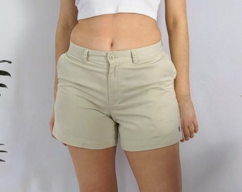 Vintage Y2K Khaki Ralph Lauren Sports Shorts