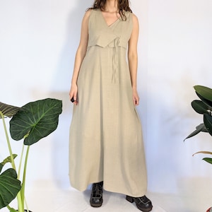 Vintage Asymmetrical Maxi Dress Y2K Sarah Pacini
