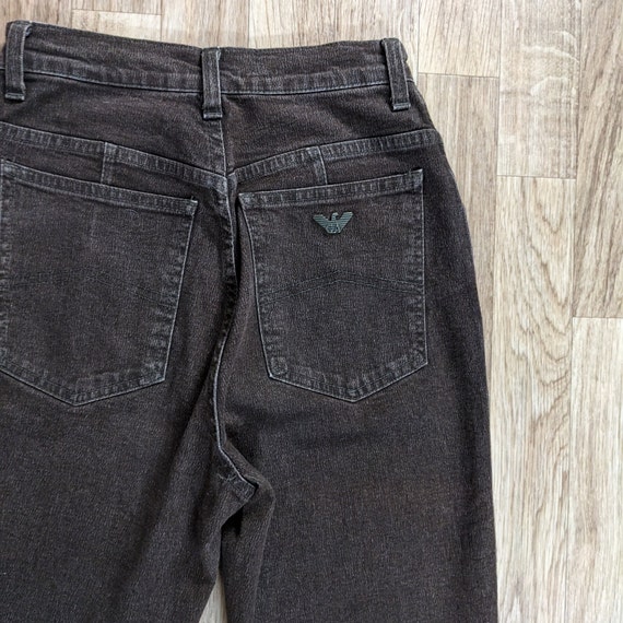 Vintage Y2K Brown Armani Jeans - image 4