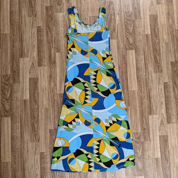 Vintage Funky Miro Body-con Maxi Dress 1990s does… - image 5