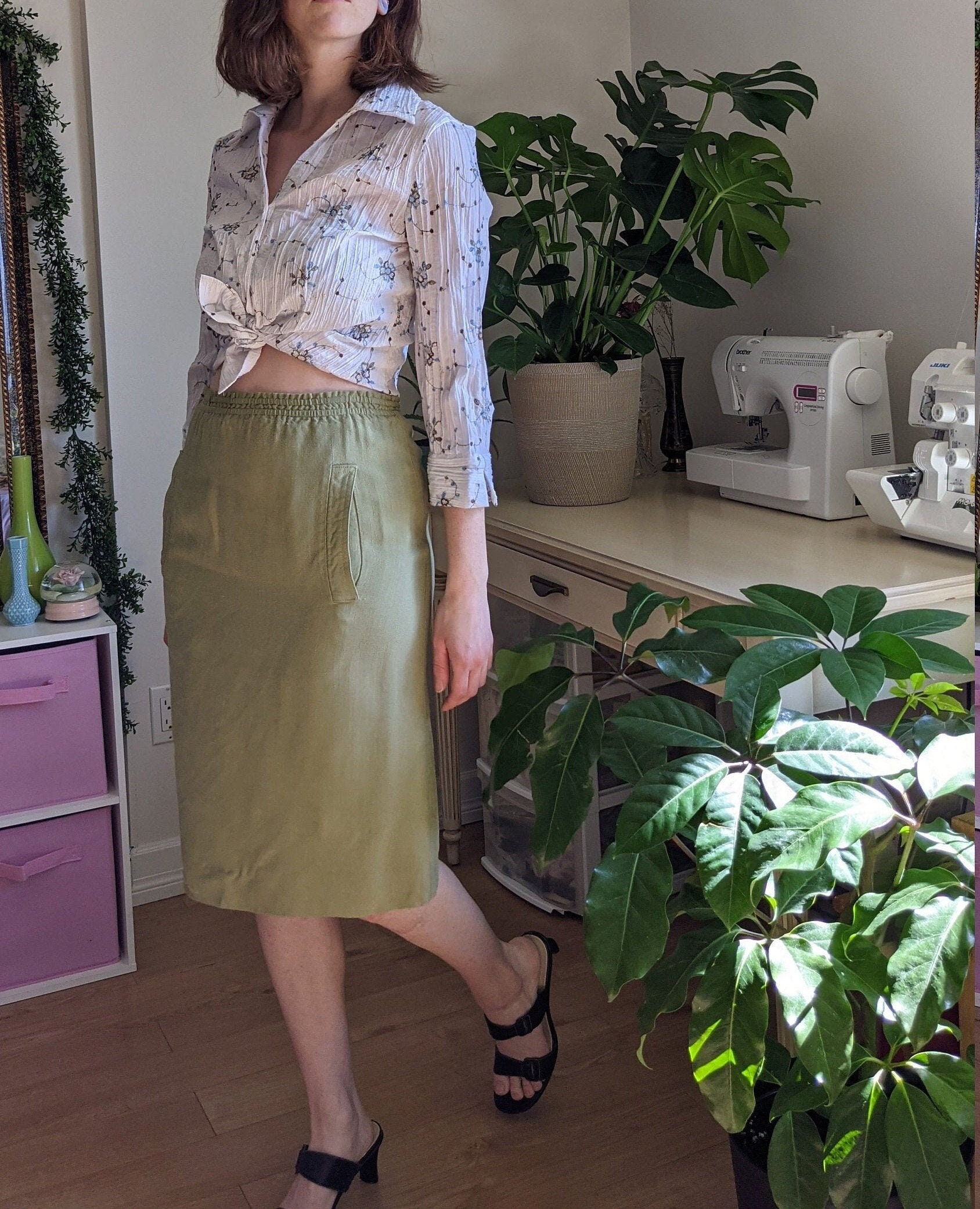 ジバンシィ Givenchy Cotton Midi Skirt Givenchy High-Rise Midi Skirt black | REVERSIBLE