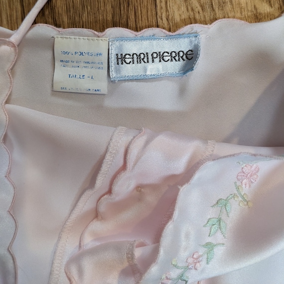 Vintage Pastel Pink Teddy Bodysuit 1980s Henri Pi… - image 5