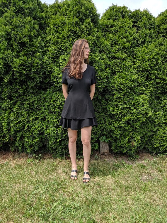 Black Tiered Dress