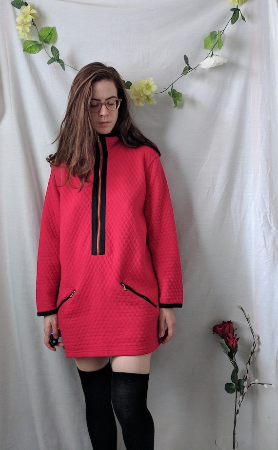 Red Oversized Sweater