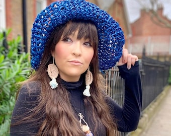 Patrón de pendientes de crochet "Daydreamer": DIY para principiantes (patrón PDF)
