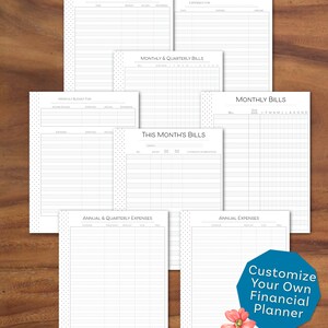 Budgeting Financial Planner, Saving Money With Dave Ramsey Methods, Budget Planner, Budget Template, Personal Finance, Money Management image 4