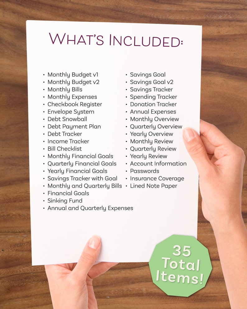 Budgeting Financial Planner, Saving Money With Dave Ramsey Methods, Budget Planner, Budget Template, Personal Finance, Money Management image 5