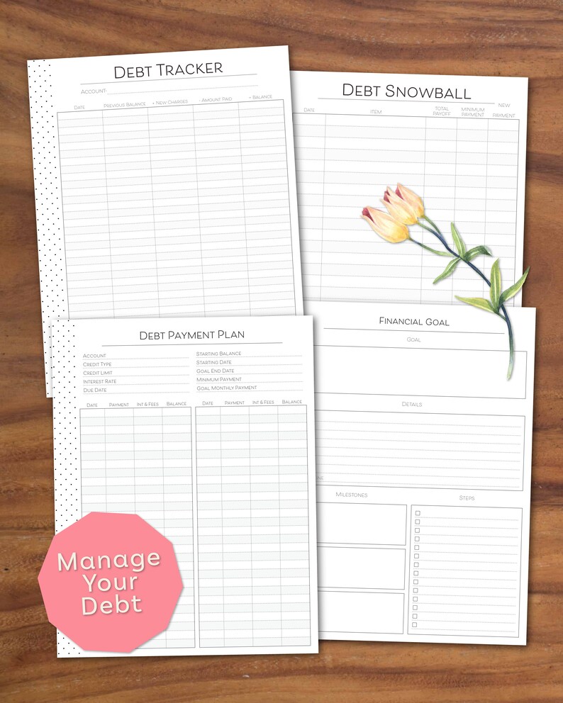 Budgeting Financial Planner, Saving Money With Dave Ramsey Methods, Budget Planner, Budget Template, Personal Finance, Money Management image 2