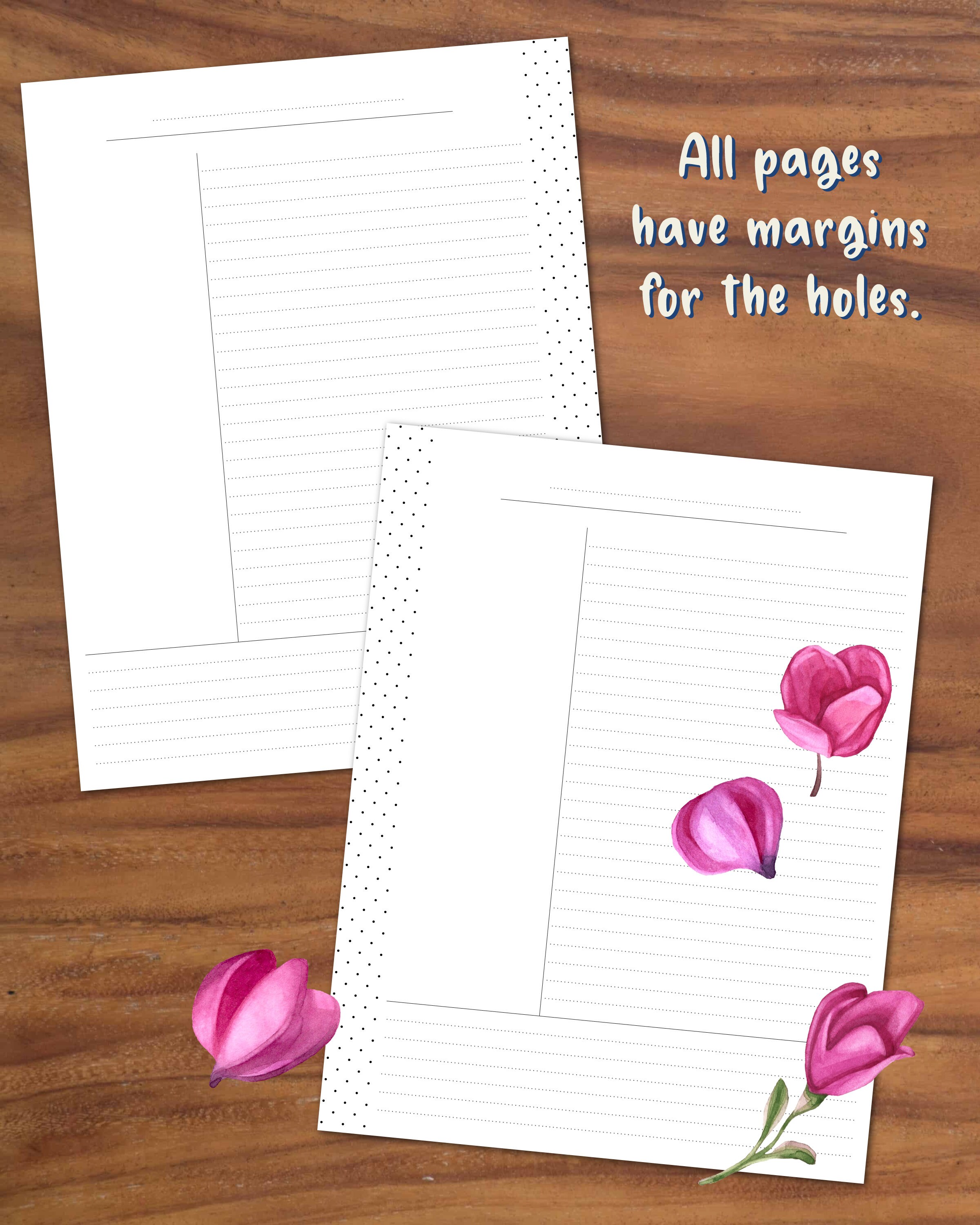 To Do List Template, Graph Paper PDF, Printable Lined Paper, Lined ...