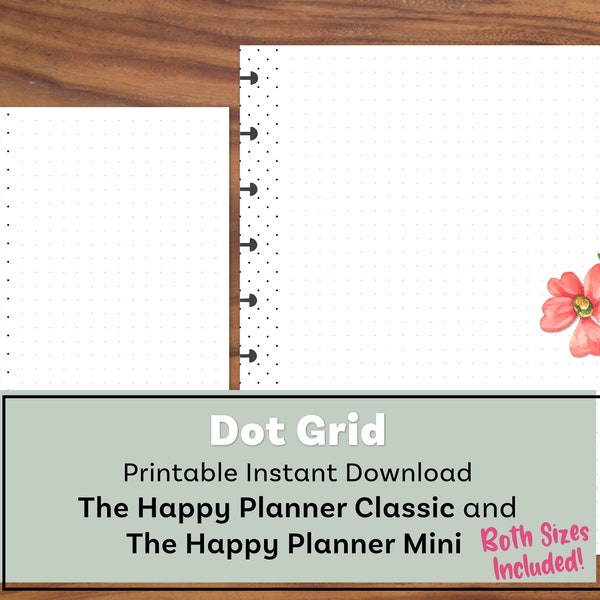 Printable Planner - Etsy
