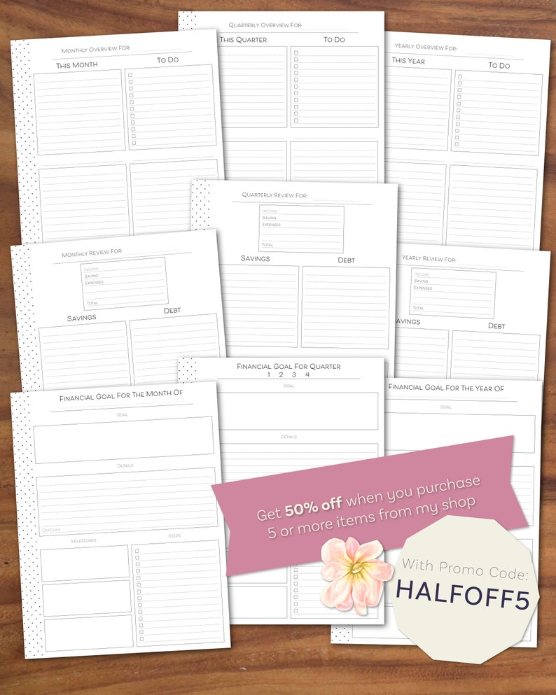 Budgeting Financial Planner, Saving Money With Dave Ramsey Methods, Budget Planner, Budget Template, Personal Finance, Money Management image 3