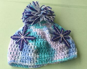 Snowflake hat | Etsy