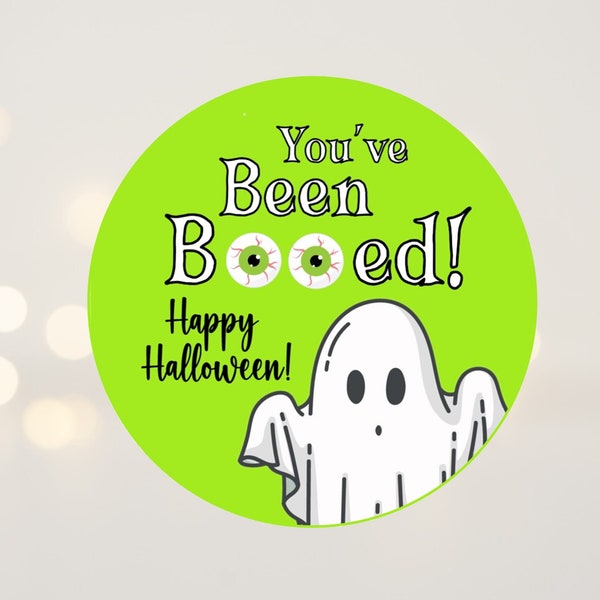 Halloween Stickers, Trick or Treat Bag Stickers, Candy Labels, Boo Stickers, Happy Halloween Labels