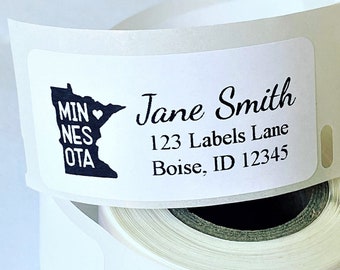 Op rol staat retouradresetiketten, rol gepersonaliseerde etiketten, stickers thermische etiketten!