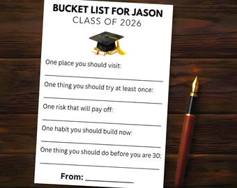 Tarjetas de deseos para la graduación de 2026, tarjetas de consejos, tarjetas de consejos para la graduación, recuerdos para fiestas de graduación, tarjetas de sabiduría, decoración para fiestas de graduación, libro de visitas