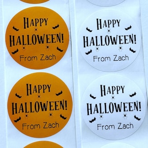 Halloween Stickers, Candy Halloween Stickers, Trick or Treat Stickers, Happy Halloween Labels, Halloween Bag Stickers