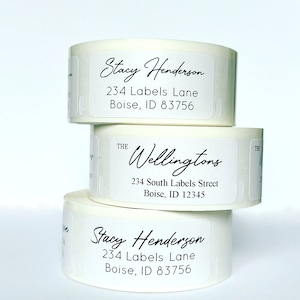 Return Address Labels Rolls, Personalized Address Labels, Wedding Address Labels Stickers
