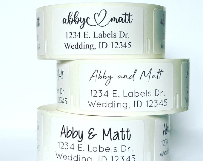 Dandelion Return Address Labels 1 X 2 Stickers Bill Pay Custom Return