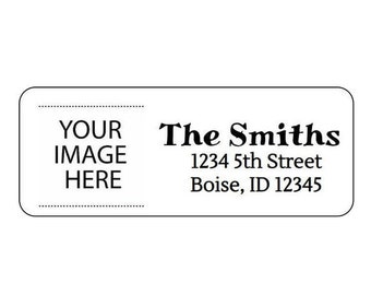 30 Custom Photo Personalized Address Labels! ANY Photo you want!