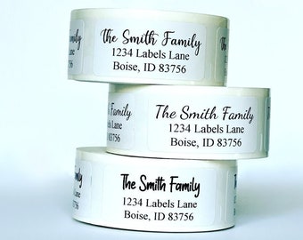 Return Address Labels Rolls, Personalized Address Labels, Wedding Address Labels Stickers