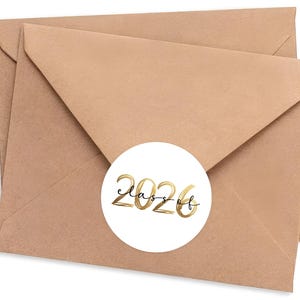 Graduation Envelope Seals Labels Stickers, Graduation Stickers, Graduation Announcement Stickers, Graduation Invitations, Class of 2026 Grad