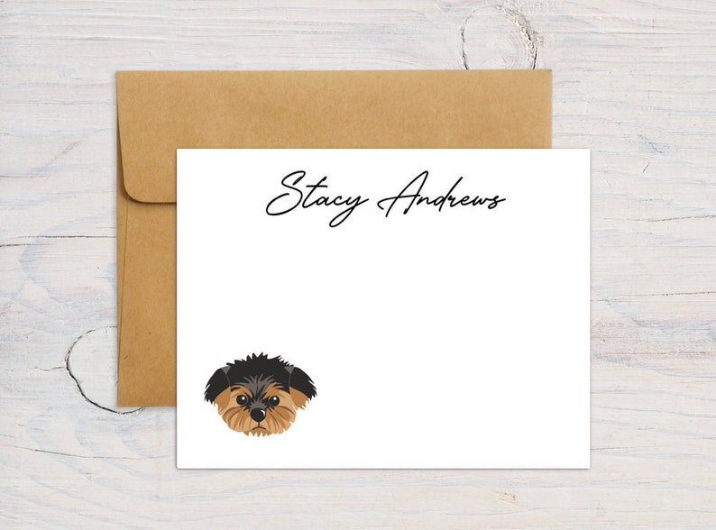 Dog Notecards, Dog Notecards set, Dog stationary, Dog note cards, Personalized notecards