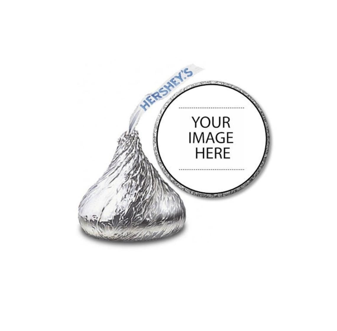 Image 4 for Free Hershey Kisses Labels Template
