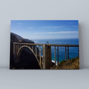 Bixby Bridge Printable Wall Art, Big Sur, Monterey, California, Ocean, Coastal, Beachy Decor, Photography, Nature, Travel, Big Little Lies
