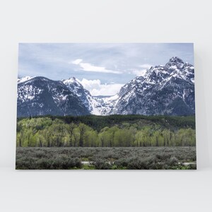 Grand Teton National Park Photography Printable Wall Art: Wyoming Mountain Landscape (Digital Download)