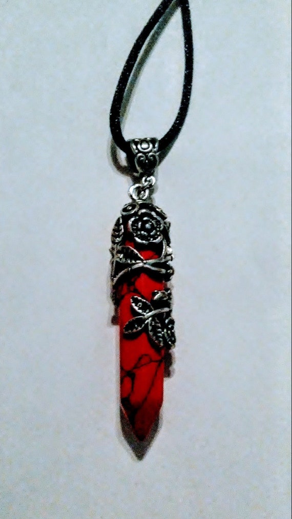 Dragon stone pendant sale