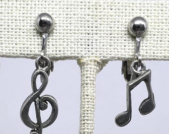 Music Clip-on Earrings