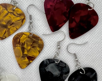Guitar Pick Earrings